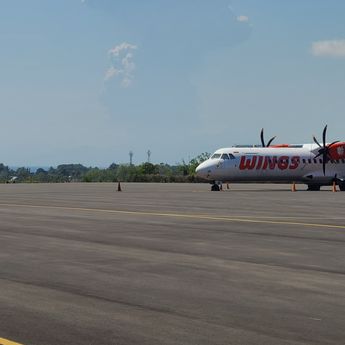 Gunung Lewotobi Laki-laki Meletus, Bandara Fransiskus Xaverius Seda Ditutup Sementara Sampai Besok