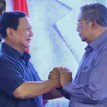 Malam-malam Prabowo Temui SBY di Cikeas, Ada Apa?