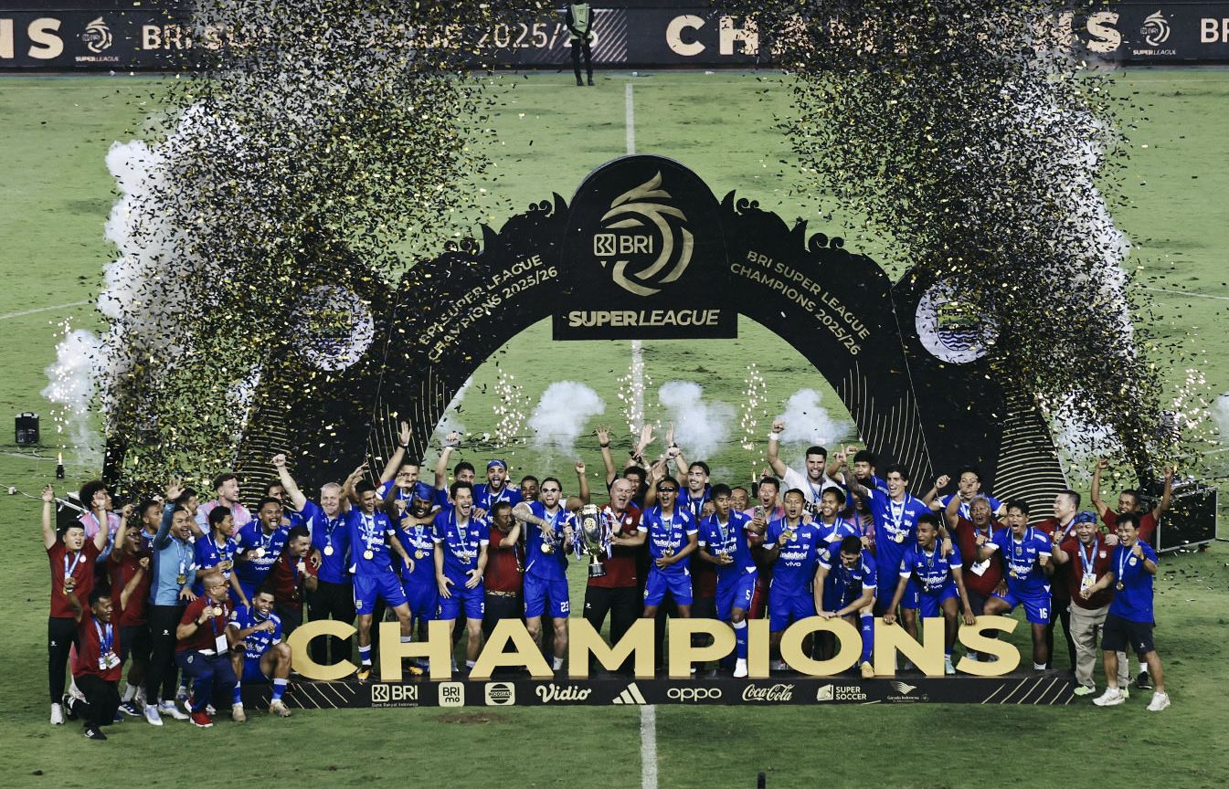 Persib Bandung Juara Super League 2025/2026 <b>(X: Persib)</b>