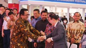 Festival Stroberi Nonsan kembali meramaikan Jakarta. Wakil Gubernur DKI Jakarta, Rano Karno menghadiri Opening Ceremony Nonsan Strawberry Festival 2026 yang berlangsung di Mal Gandaria City, Kebayoran Lama, Jakarta Selatan, Jumat, 6 Februari 2026.