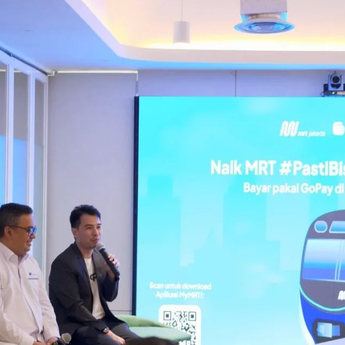 Naik MRT Jakarta Sekarang Bayarnya Bisa Pakai GoPay