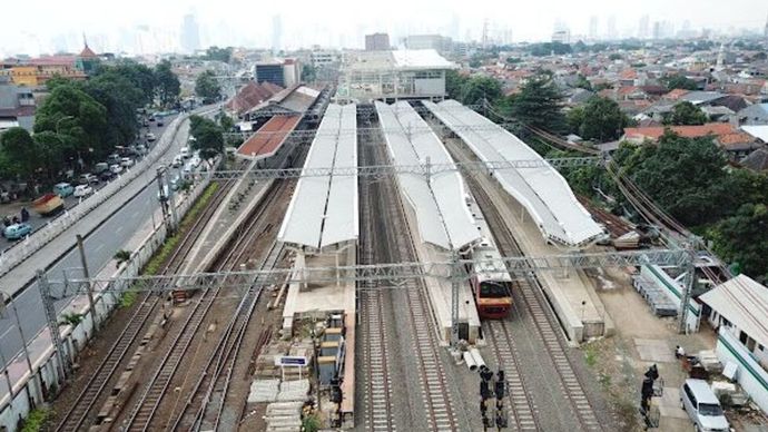 Kemenhub catat 1.731 km jalur kereta telah bibangun di era Jokowi/ Dok.Kemenhub