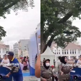 Viral Pedagang Roti Diusir di CFD Kota Medan, Ini Penjelasan Satpol PP