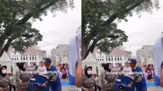 Viral Pedang Roti Ini Diusir di CFD Kota Medan, Ini Penjelasan Satpol PP