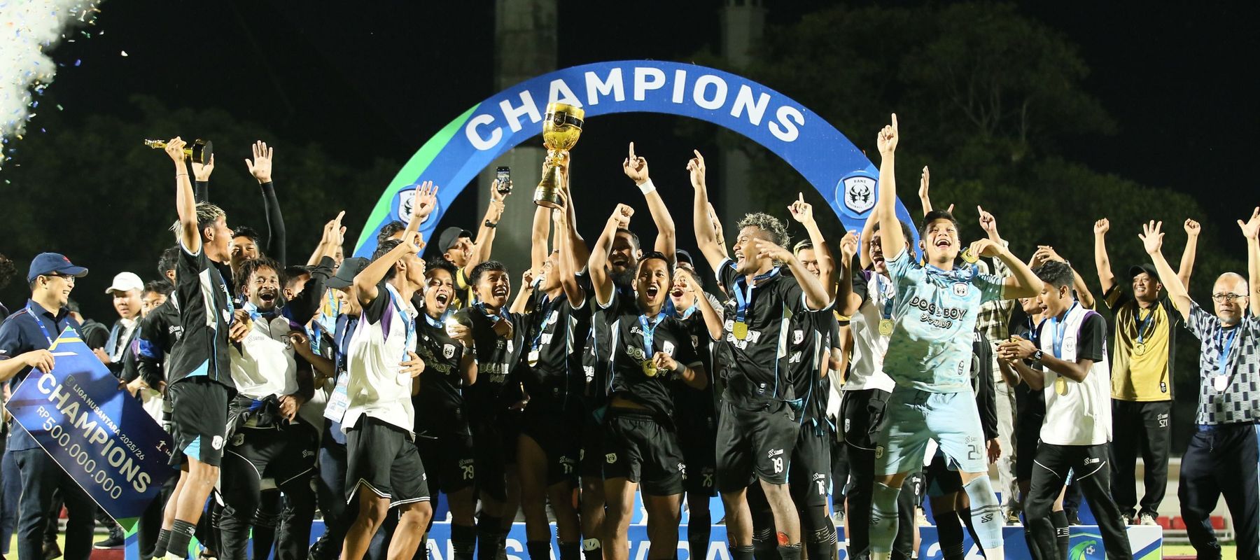 RANS Nusantara FC Juara Liga Nusantara 2025/2026