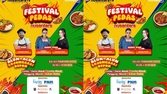 Rayakan Kuliner Khas Indonesia, NTV Gelar Festival Pedas Nusantara di Depok