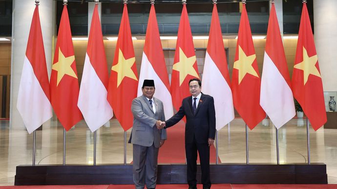 Prabowo Bertemu Ketua Majelis Nasional Vietnam, Bahas Potensi Kerja Sama Kedua Negara