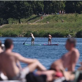 Sungai Danube Menyusut Akibat Panas Ekstrem, Jalur Kargo Terhambat
