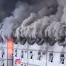 Kebakaran Hebat Landa Hunian Pekerja Konstruksi di IKN