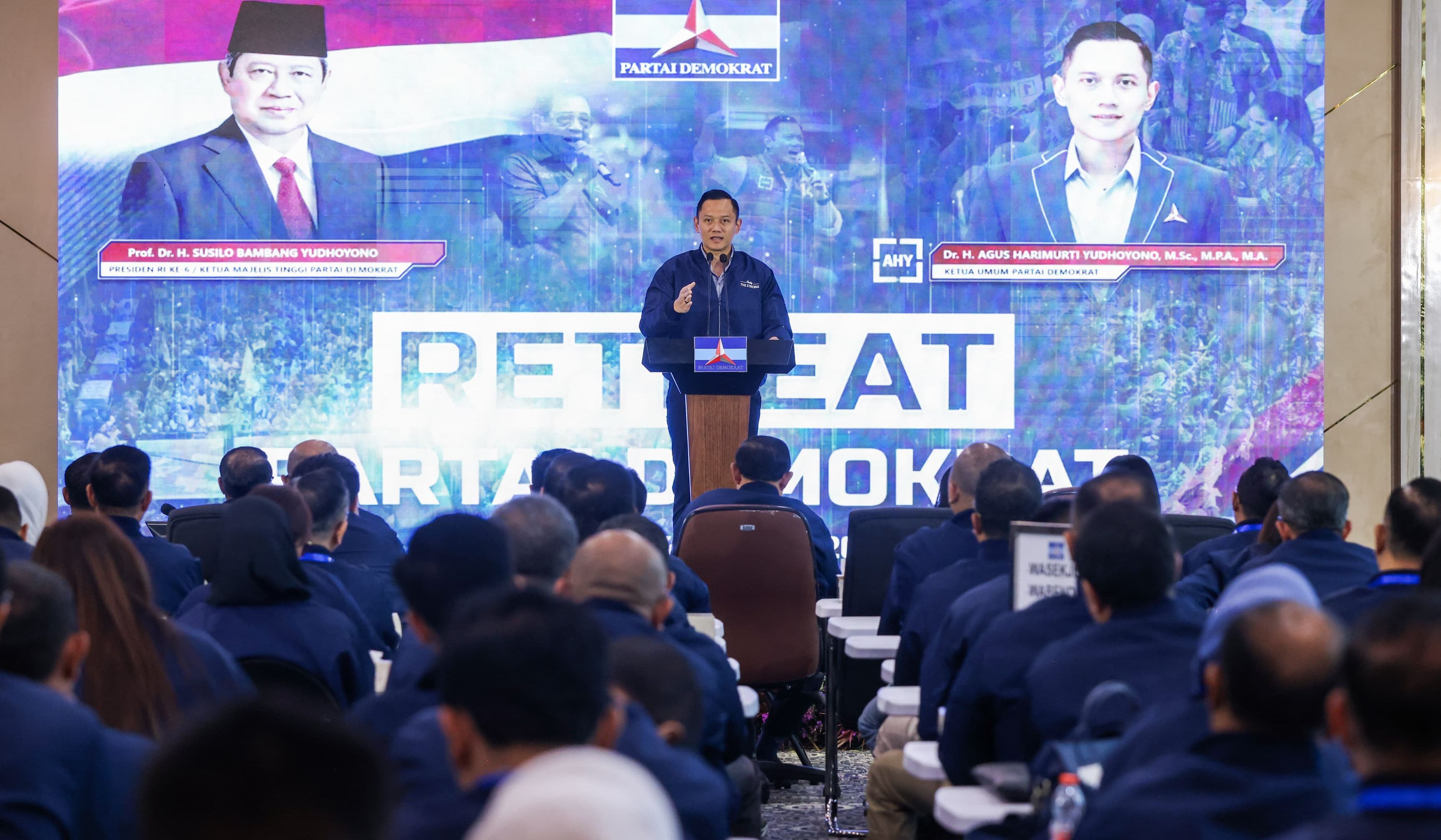 AHY: Kawal Pemerintahan Prabowo, Siapkan Pemenangan Pilpres &amp; Pileg 2029 <b>(Istimewa)</b>
