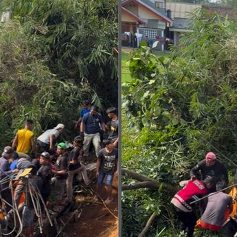 2 Orang Meninggal Dunia dalam Kecelakaan Beruntun di Gekbrong Cianjur