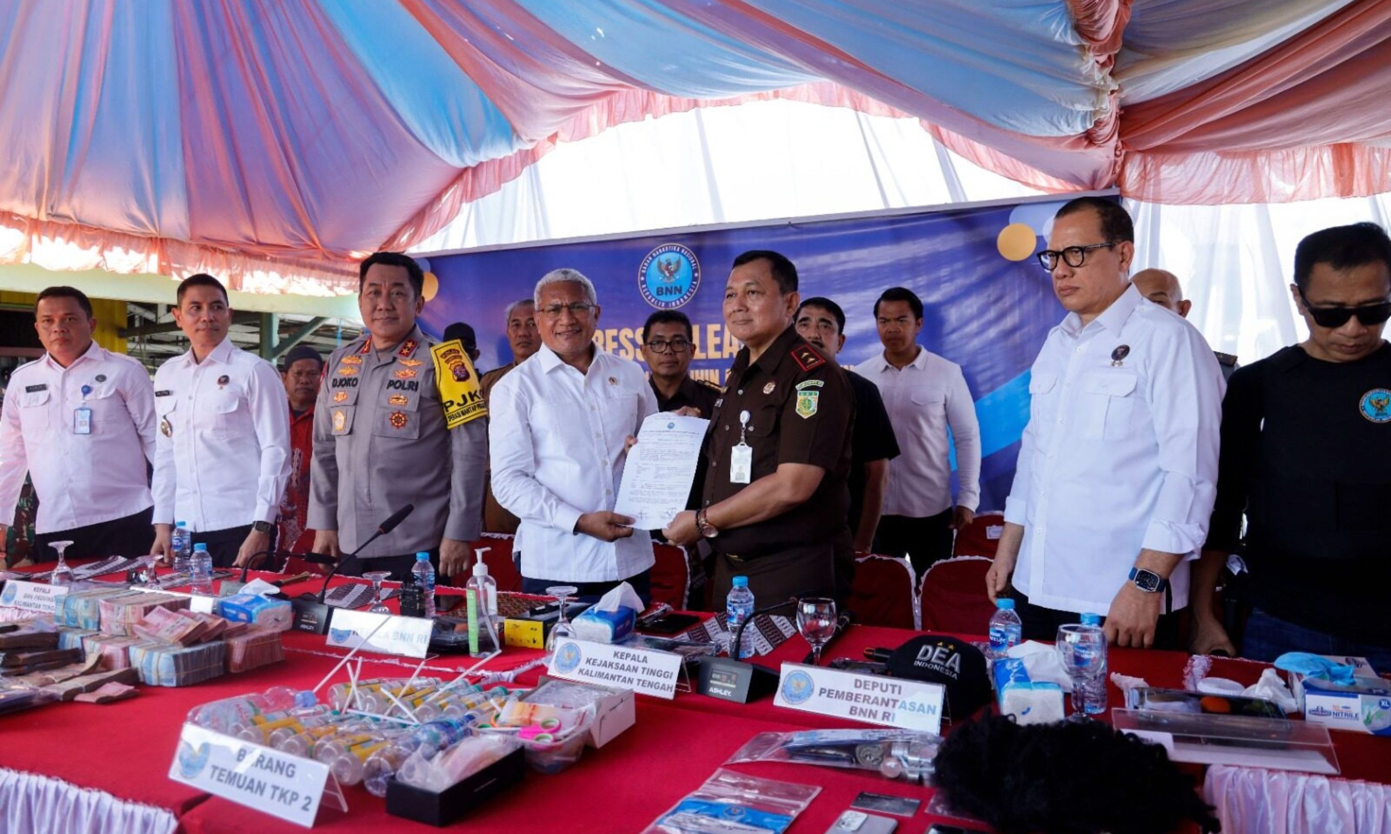 Bak Pablo Escobar, Boss Kartel Narkoba Kampung Puntun Dibekuk BNN <b>(SItus Resmi BNN)</b>