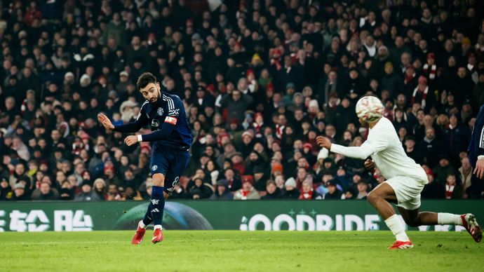 Bruno Fernandes, Arsenal vs Manchester United