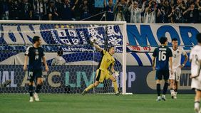 Kiper Timnas Indonesia, Emil Audero mengungkapkan banyak terima kasih kepada penggemar atas dukunganya.