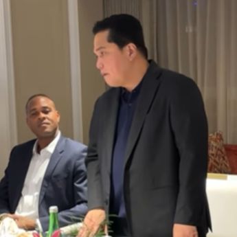 Saat Erick Thohir Pertemukan Coach Patrick Kluivert ke Bos-bos Klub Liga 1