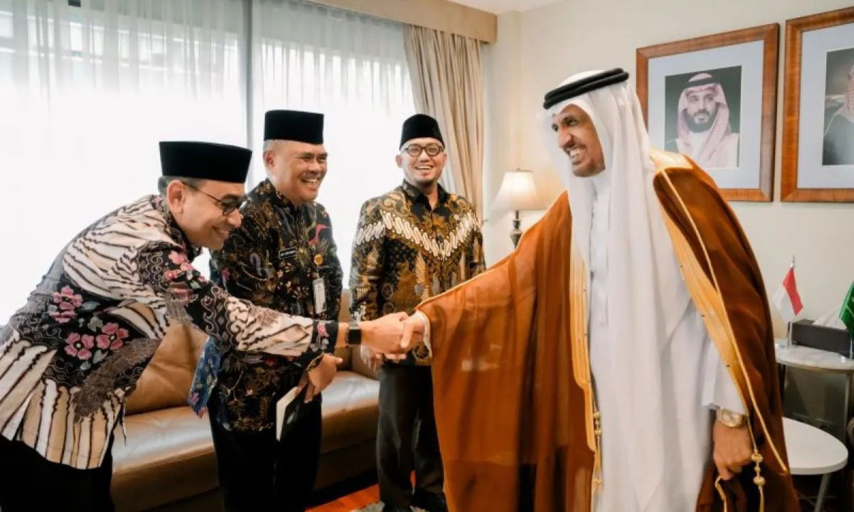BP Haji Temui Dubes Arab Saudi, Mulai Matangkan Persiapan Haji 2026 <b>(ANTARA)</b>