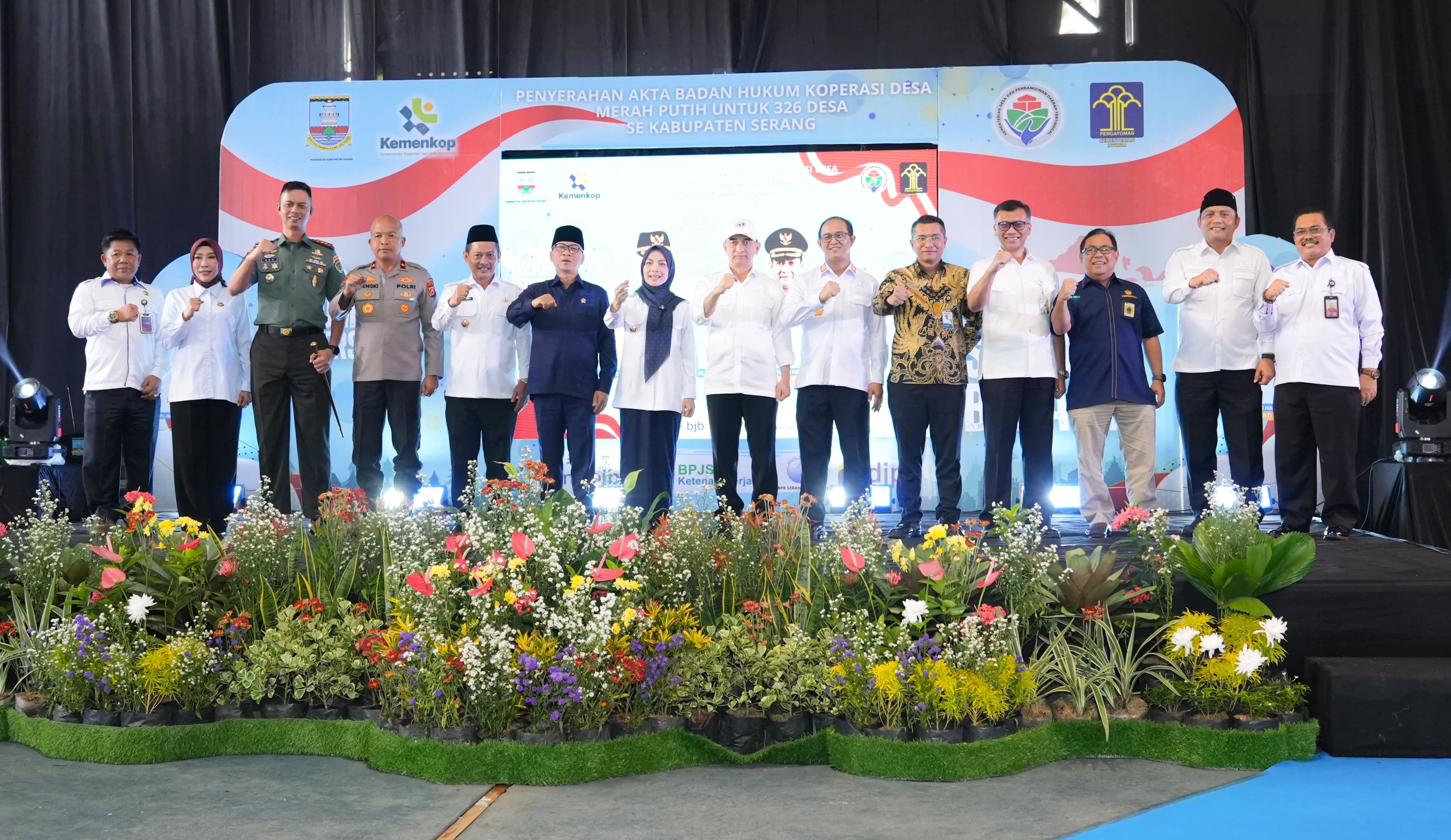 Jadi Pelopor, 274 Koperasi Desa Merah Putih Kabupaten Serang Kompak Daftar BPJS Ketenagakerjaan <b>(Istimewa)</b>