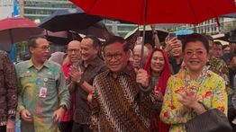 Christmas Carol Colossal Dimulai, Pramono: Tanda Kerukunan Terjaga di Jakarta