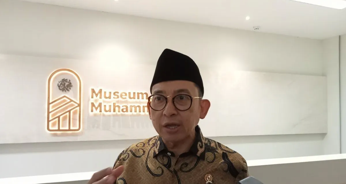 Menteri Kebudayaan Fadli Zon di Museum Muhammadiyah UAD Yogyakarta. Senin (3/1/2025) <b>(Antara)</b>