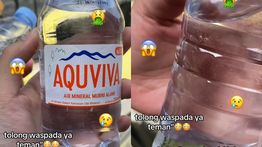 Ramai Air Mineral Aquviva Diduga Kotor Padahal Masih Tersegel, Manajemen Buka Suara