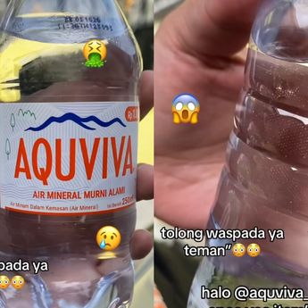 Heboh! Air Mineral Aquviva Diduga Kotor Padahal Masih Tersegel