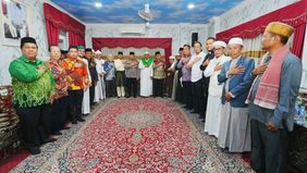 Kapolri Jenderal Pol. Listyo Sigit Prabowo melakukan kunjungan silaturahmi dengan tokoh-tokoh lintas agama di Pondok Pesantren Al Kautsar Al Akbar, Medan, Sumatera Utara.