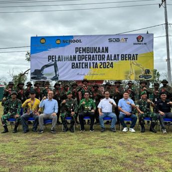 UT School Kasih Pelatihan Alat Berat di Merauke Buat  Dukung Program Ketahanan Pangan