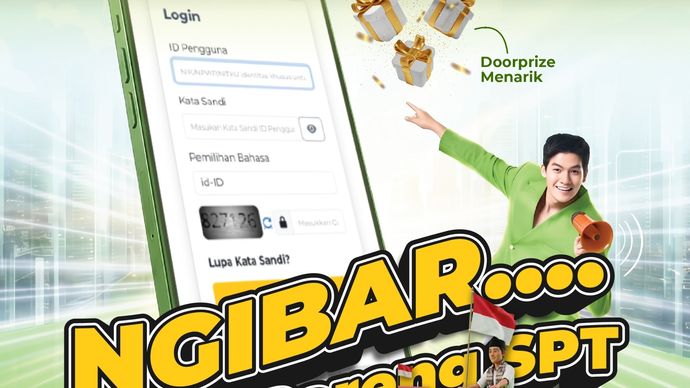 Jangan tunggu mepet! Warga Jakarta kini bisa lapor SPT lebih mudah lewat program &ldquo;Ngibar&hellip; Ngisi Bareng SPT&rdquo; di ruang publik. Datang, dibimbing, langsung beres