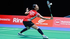 Pebulutangkis tunggal putri, Putri Kusuma Wardani melangkah ke babak 16 besar Japan Open 2025 setelah menubangkan tunggal putri tuan rumah Jepang Natsuki Nidaira.