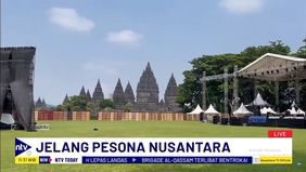 Candi Prambanan ditunjuk sebagai tempat gelaran meluncurkan Pesona Nusantara TV yang berlangsung pada 11-12 Mei 2024.
