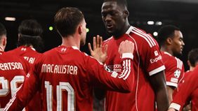 Liverpool berhasil menundukkan Real Madrid dengan skor tipis 1-0 dalam laga fase liga Liga Champions 2025/2026 di Stadion Anfield, Rabu dini hari WIB. Kemenangan ini menjadi kekalahan perdana bagi Real Madrid di kompetisi tersebut musim ini.