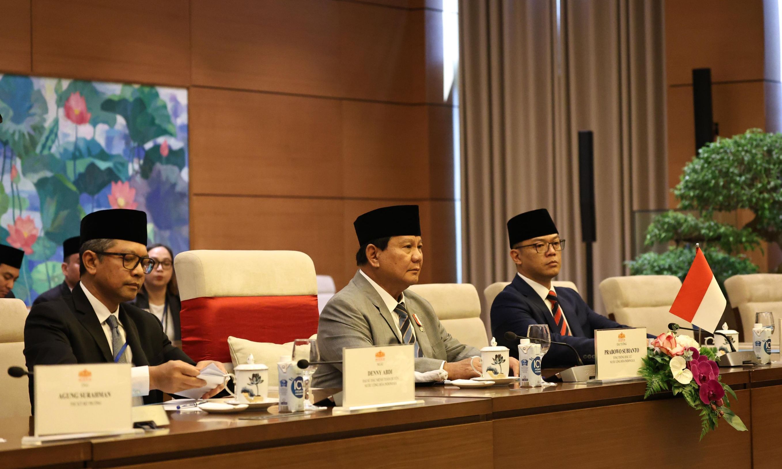 Prabowo Bertemu Ketua Majelis Nasional Vietnam, Bahas Potensi Kerja Sama Kedua Negara <b>(Istimewa)</b>