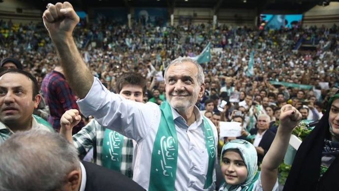Presiden Iran Terpilih Masoud Pezeshkian