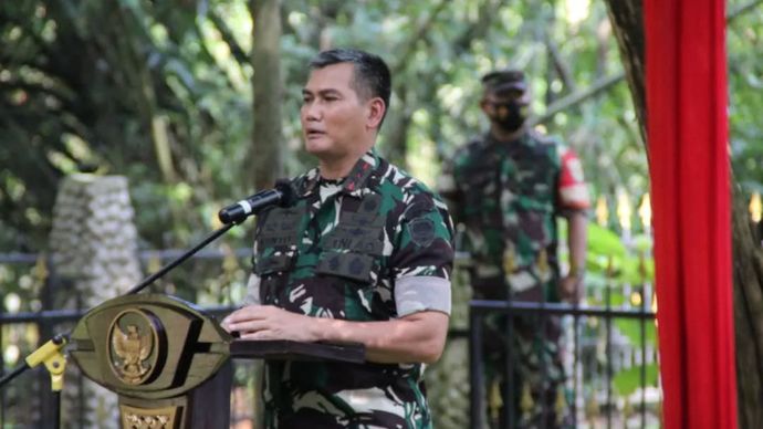 Kunto Arief Wibowo semasa berpangkat mayor jenderal (mayjen)