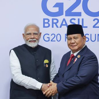 Prabowo Bertemu PM India, Ajak Kirim Ahli untuk Mengajar Pendidikan Kesehatan di Indonesia