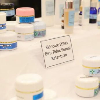 BPOM Ingatkan Konsumen, Skincare Etiket Biru Harus Sesuai Resep Dokter