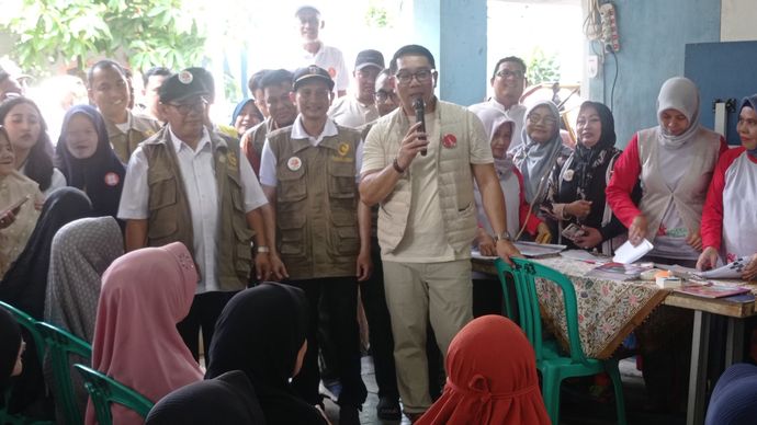 Ridwan Kamil Perkenalkan Program Dokter Keliling <b>(NTV News/ Zaki Islami)</b>