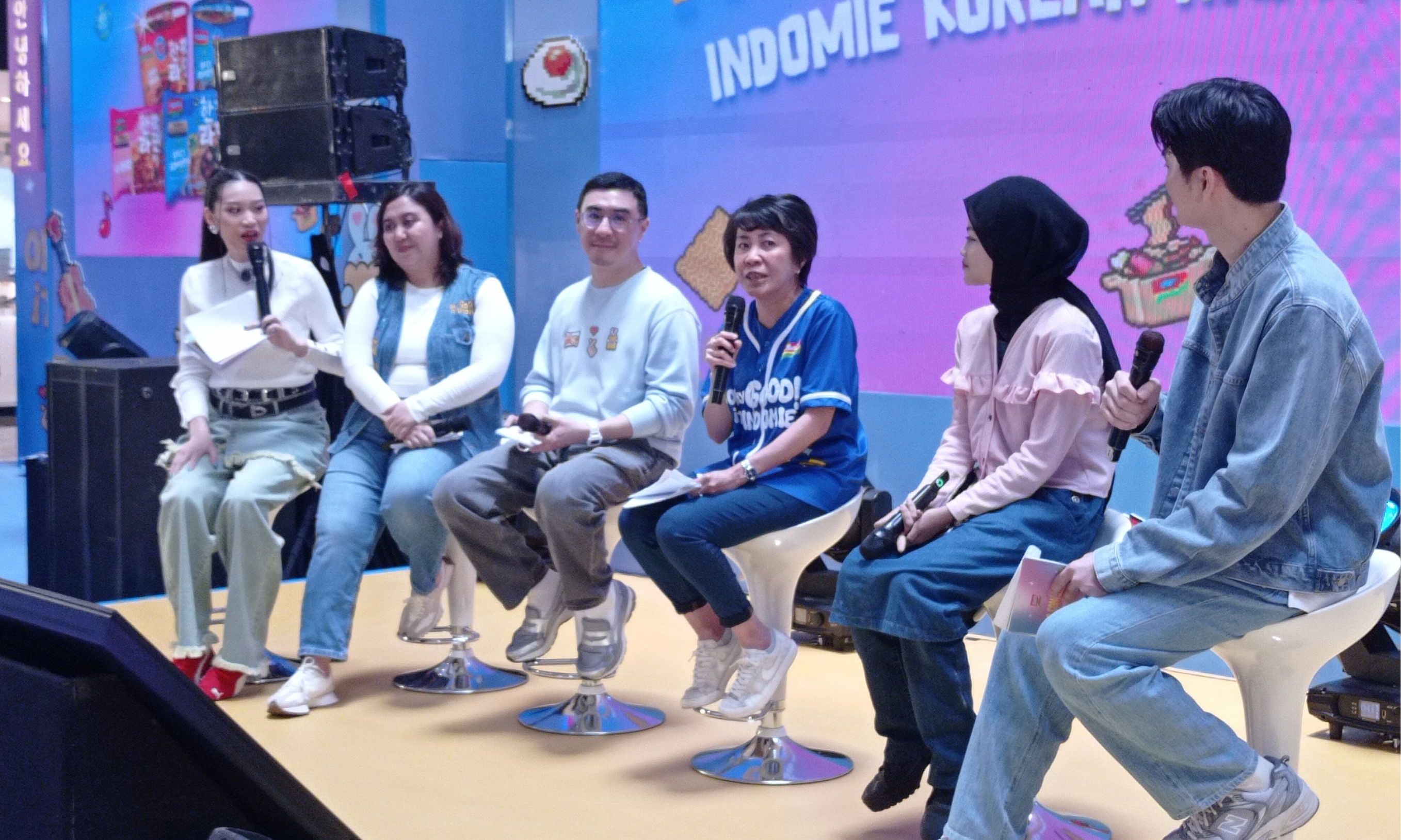 Gandeng Grup Musik Korea New Jeans, Indomie Meluncurkan Varian Baru <b>(Zaki Islami)</b>