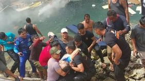 Calon Gubernur Maluku Utara nomor urut 4, Benny Laos mengalami insiden mengerikan, setelah speedboat yang ditumpangi bersama rombonganya meledak dan terbakar pada Sabtu 12 Oktober, sekitar pukul 13.40 WIT. Dalam insiden tersebut lima orang dilaporkan