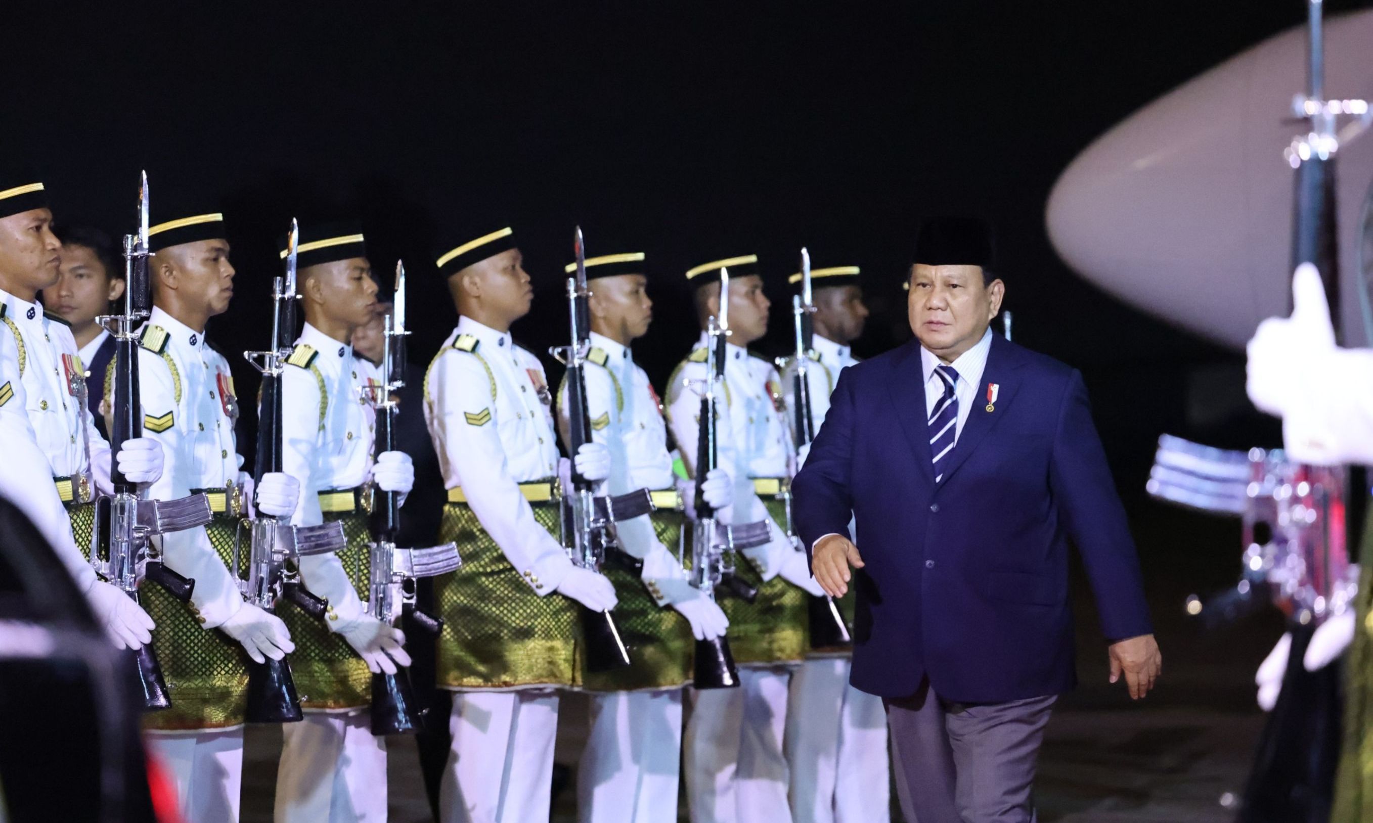 Momen Prabowo Tiba di KL untuk Hadiri Undangan Resmi Yang Di-pertuan Agong Raja Malaysia <b>(Istimewa)</b>