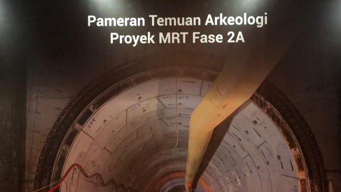 Pameran Temuan ARkeologi Proyek MRT Fase 2A