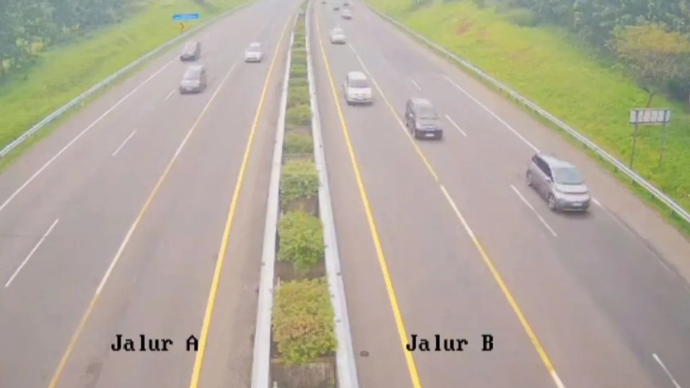 Arus balik lebaran di ruas jalan Tol Cipali. (ANTARA/HO-Astra Tol Cipali)