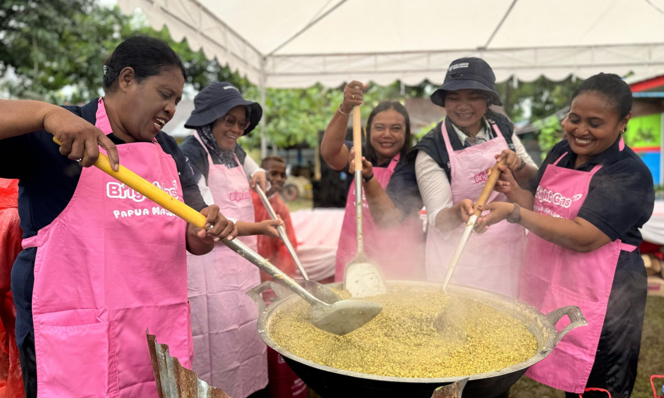 Relawan Bakti BUMN Menginspirasi Siswa Merauke Lewat Edukasi dan Makanan Bergizi <b>(Istimewa)</b>