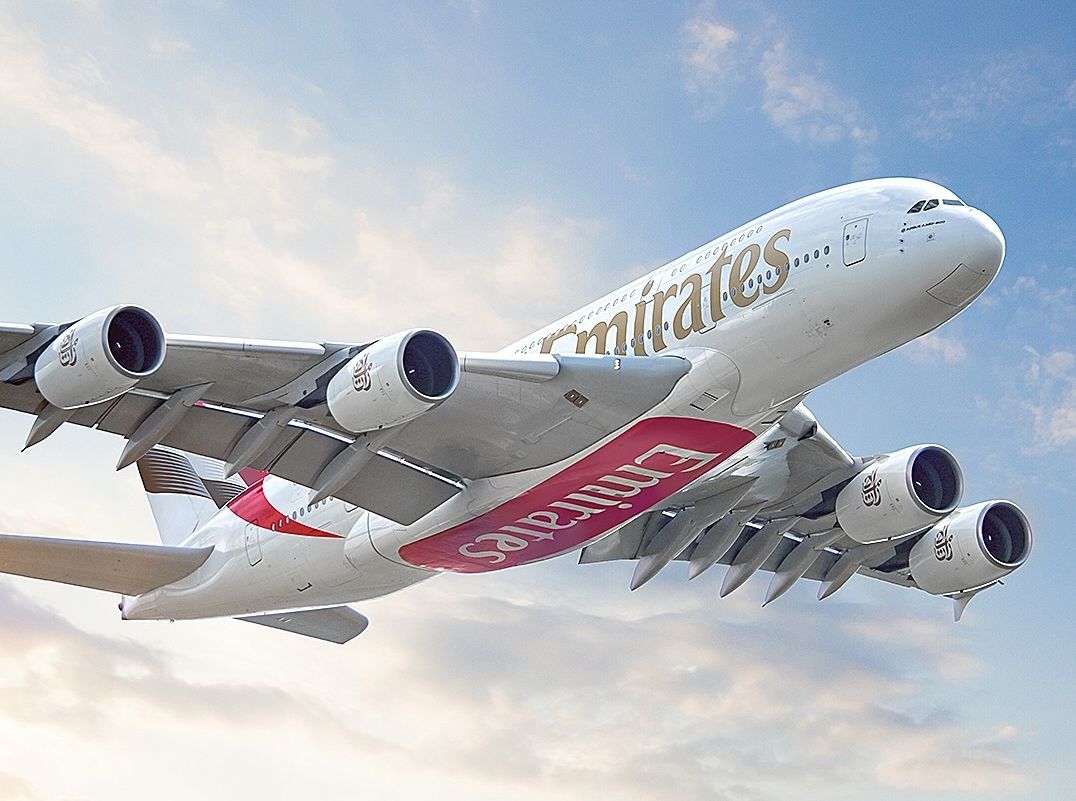Pesawat Emirates  <b>(Instagram @emirates)</b>