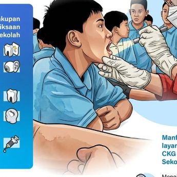 Infografik: Kemenkes Catat 4,8 Juta Anak Ikuti CKG Sekolah, Masalah Gigi Jadi Temuan Terbanyak