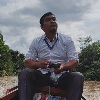 Harus Lewati Jalan Berlumpur dan Minim Sinyal di Rantau Prapat, Kepala Unit BRI Menemani UMKM untuk Naik Kelas