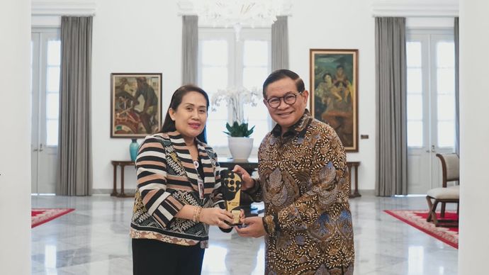 Elisabeth Ratu Rante Allo dan Pramono Anung