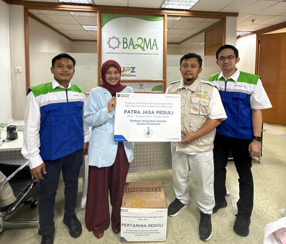 Patra Jasa Group menyalurkan bantuan kemanusiaan kepada para penyintas banjir bandang di wilayah Aceh dan Sumatera. <b>(Patra Jasa Group)</b>
