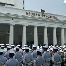 Pimpin Upacara Hari Lahir Pancasila, Prabowo: Pancasila Bukan Ruang Kosong