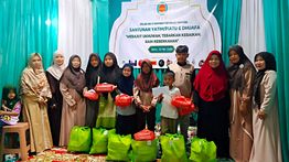 Wujud Nyata Pilar Sosial ESG, PT Pegadaian CPS Pondok Aren Kolaborasi Bersama Sahabat Berbagi Tangsel Gelar Santunan Yatim dan Dhuafa